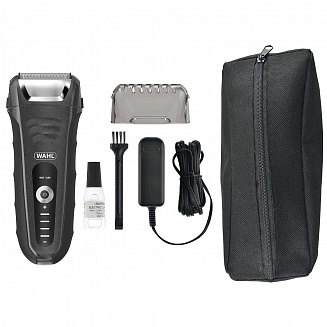 Электробритва Wahl Aqua Shave (7061-916), выдвижной триммер, водонипроницаемая