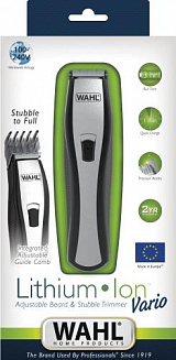 Беспроводной триммер Wahl 1541-0460 VarioTrimmer, аккумулятор Li Ion, чёрный/cеребро