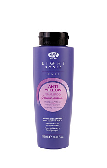 Шампунь для осветленных, мелированных и седых волос ndash; Light Scale Care Anti Yellow Shampoo ,250 мл