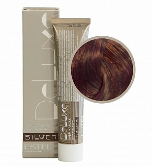 Estel Professional 6/5 крем-краска  Deluxe silver, темно-русый красный 60 мл