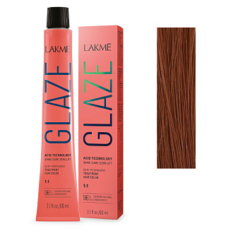 Краска для волос Lakme Glaze 8/65 MochaRose, полуперманентная, без аммиака, мокка, 60 мл