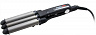 Плойка тройная BaByliss Pro титан + турмалин (22, 19, 22 мм) для создания волн