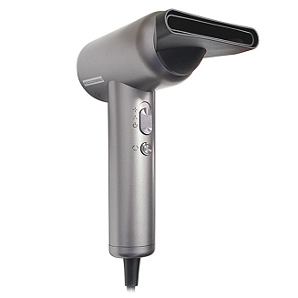 Фен Harizma Mistral 1400 ВТ, BLDC мотор,  3 режима температуры, 2 скорости, 1 насадка