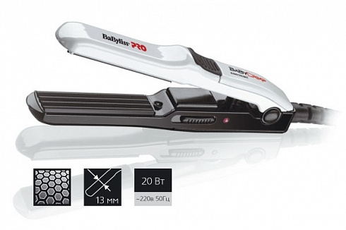 Мини-щипцы BaByliss Pro для создания гофре керамические 13 мм