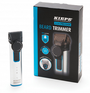 Триммер KIEPE 6240 для бороды и усов, нержавеющая сталь, литиевый перезаряжаемый аккумулятор