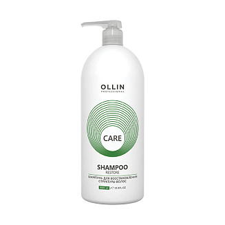 Шампунь Ollin Restore Shampoo,  для восстановления структуры волос, 1000мл
