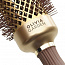 Термобрашинг для укладки волос керамический + ион Термобрашинг EXPERT BLOWOUT SHINE Wavy Bristles GoldBrown 45 мм