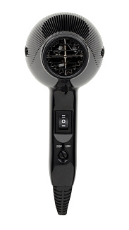 Фен дорожный Gamma Piu E-T.c. Mini, арт. 113, черный, 1200 Вт