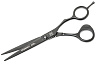 Ножницы для стрижки Katachi Black Ergonomic 6.5, K3165B, эргономика, размер-  6.5