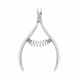 Nippon Nippers. Кусачки для кутикулы N-01S-4. Лезвие 4 мм. Спиральная пружина. Матовые