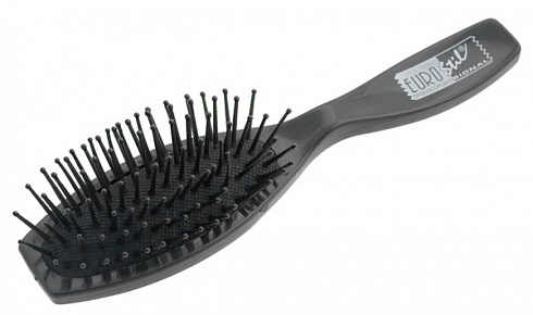 Щетка для волос маленькая с пластмассовыми зубцами EUROSTIL