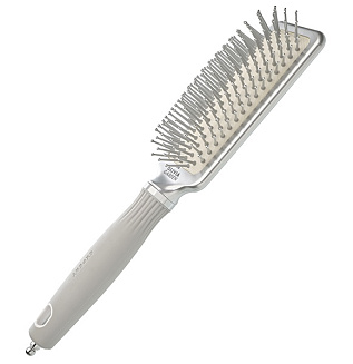 Щётка для укладки волос EXPERT CARE RECTANGULAR Nylon Bristles Silver S