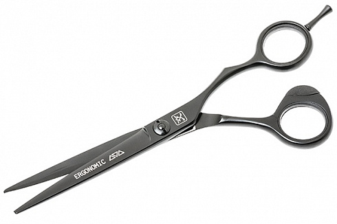 Ножницы для стрижки Katachi Black Ergonomic 6.5