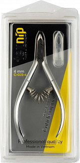 TexNip. Кусачки для кутикулы. Лезвие 4 мм Спиральная пружина. Ручная заточка.