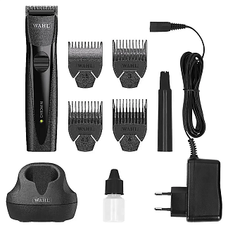 Машинка для окантовки Wahl Chromini 1591-0466,триммер,  черный, питание- аккумулятор, 4 насадки