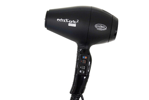 Фен Coifin ExtraKorto EK2R, ионизация, 2400 W, ультракомпактный, черный