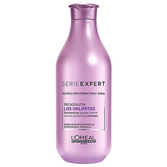 Шампунь L#039;Oreal Liss Unlimited, для непослушных вьющихся волос, с оливковым маслом, 300мл