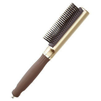 Щётка для укладки волос EXPERT STYLE CONTROL Nylon Bristles GoldBrown 9 рядов, Olivia Garden