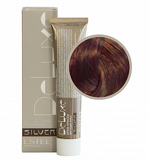 Estel Professional 6/5 крем-краска  Deluxe silver, темно-русый красный 60 мл