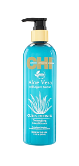 CHIAVDC11 Кондиционер для облегчения расчесывания CHI Aloe Vera with Agave Nectar 340 мл