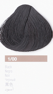 Краска для волос Lakme Collage new 1/00, черный натуральный, 60 мл