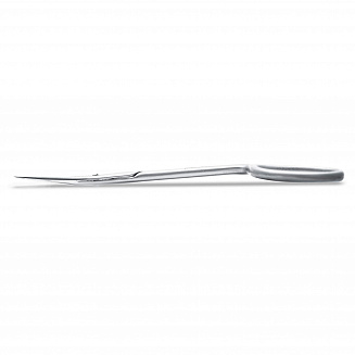 Ножницы для кутикулы Nippon Nippers NN_S-02W, изогнутые ручки, длина режущей кромки- 20 мм, матовые