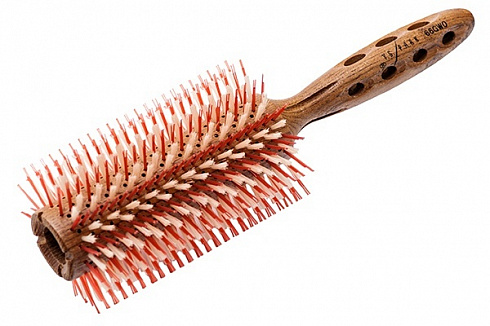 Брашинг для укладки волос SUPER-G деревянный, Y.S.Park, 70 мм.