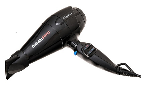 Фен для сушки волос Babyliss Pro Caruso Ion BAB6510IRE, ионизация, мощность- 2400 Вт