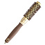 Термобрашинг  керамика + ион Olivia Garden Expert Blowout Shine Wavy Bristles GoldBrown ID2048/OGBNT24, 25 мм