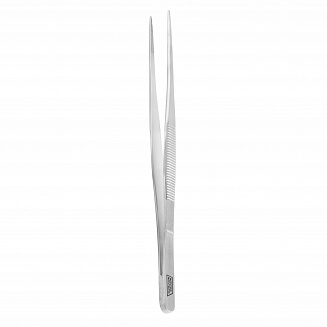 Nippon Nippers. Пинцет для кожи. Острый край с насечкой. Узкий. Длина 125 мм.