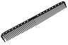 Расческа для стрижки Y.S.park G35 carbon, с линейкой, 21.5 см, черная
