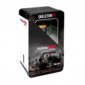 Профессиональная машинка для стрижки SKELETON черная