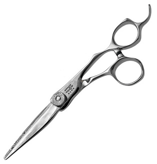 Ножницы для стрижки Mizutani Dama Sword D-17 (D-05) 6.2, эргономичные, дамасская сталь