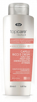 Разглаживающий шампунь для вьющихся и непослушных волос -Тор Care Repair Elasticising Shampoo Curly and Frizzy Hair,250 мл