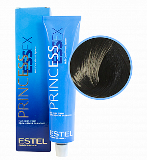 Estel Professional 1/0 крем-краска  Essex, черный классический 60 мл