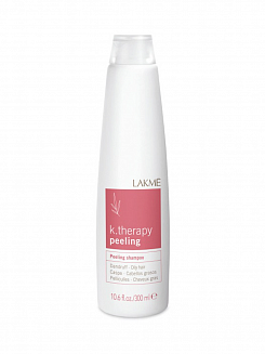 Шампунь против перхоти Lakme Peeling Shampoo Dandruff Oily Hair, для жирной кожи головы, 300 мл.