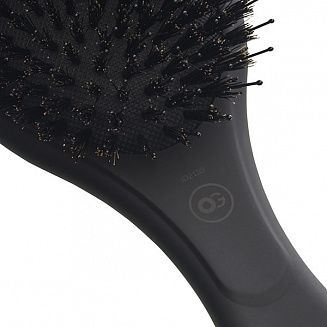 Щетка для укладки волос EXPERT CARE OVAL Boar  Nylon Bristles Black Label