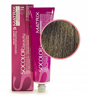 Краска для волос Matrix Socolor Beauty 6n, темный блондин натуральный, перманентная, 90 мл