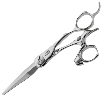 Ножницы для стрижки Mizutani Sword D-19 Double Swivel 6.2, прямые, с поворотным кольцом, эргономичные, японская сталь