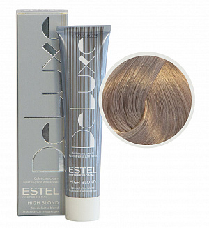 Estel Professional 161 краска-уход  Deluxe фиолетово-пепельный блондин ультра 60 мл