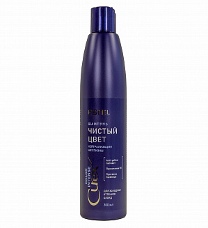 Estel Professional серебристый шампунь  Curex для холодных оттенков блонд 300 мл