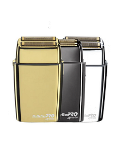 Шейвер для бритья Babyliss Pro Foilfx02 4artists, арт. FXFS2GSE, двойной плавающий блок, чёрный