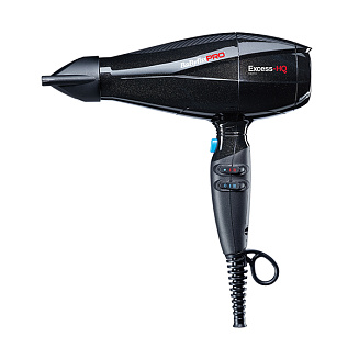Фен BaByliss PRO Excess-HQ, BAB6990IE, мощность 2600Вт, ионизация, 6 режимов, АС мотор