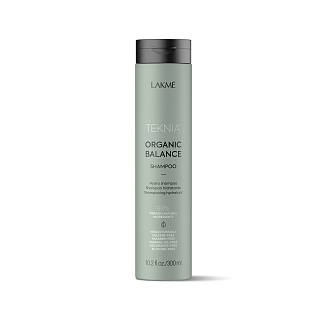 Шампунь Lakme Teknia Organic Balance Shampoo, арт.  44112, увлажняющий, для всех типов, безсульфатный, 300 мл