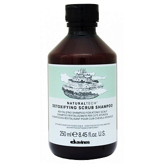 Детоксирующий шампунь-скраб - Natural Tech Detoxifying  scrub Shampoo 250 ml