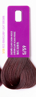 Краска для волос Lakme Gloss 5/59 светлый шатен махагоново-красный, 60 мл, полуперманентная