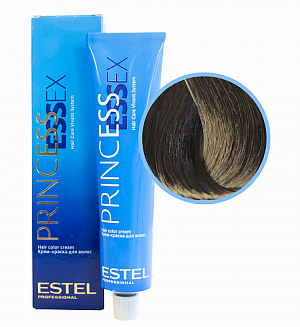 Estel Professional 4/71 крем-краска  Essex, коричнево-пепельный/магический коричневый 60 мл