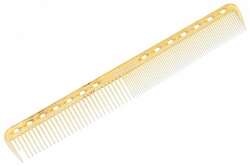 Расчёска для стрижки Y.S.park 339 camel, 18 см, янтарная, универсальная
