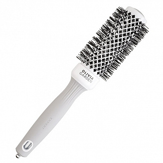 Термобрашинг для укладки волос EXPERT BLOWOUT SHINE WhiteGrey 35 мм