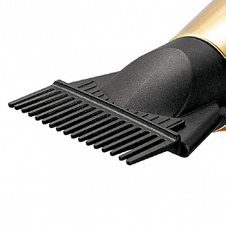 Фен Babyliss Goldfx 4artists FXBDG1E, цифровой мотор, ионизация, мощность- 2200 Вт, 3 насадки + диффузор